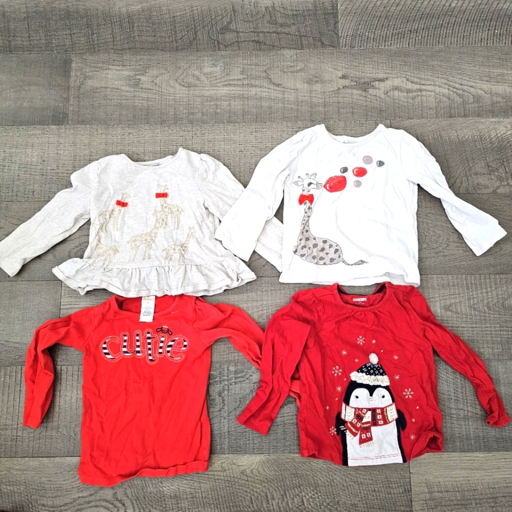Gymboree 2t long sleeve shirts lot